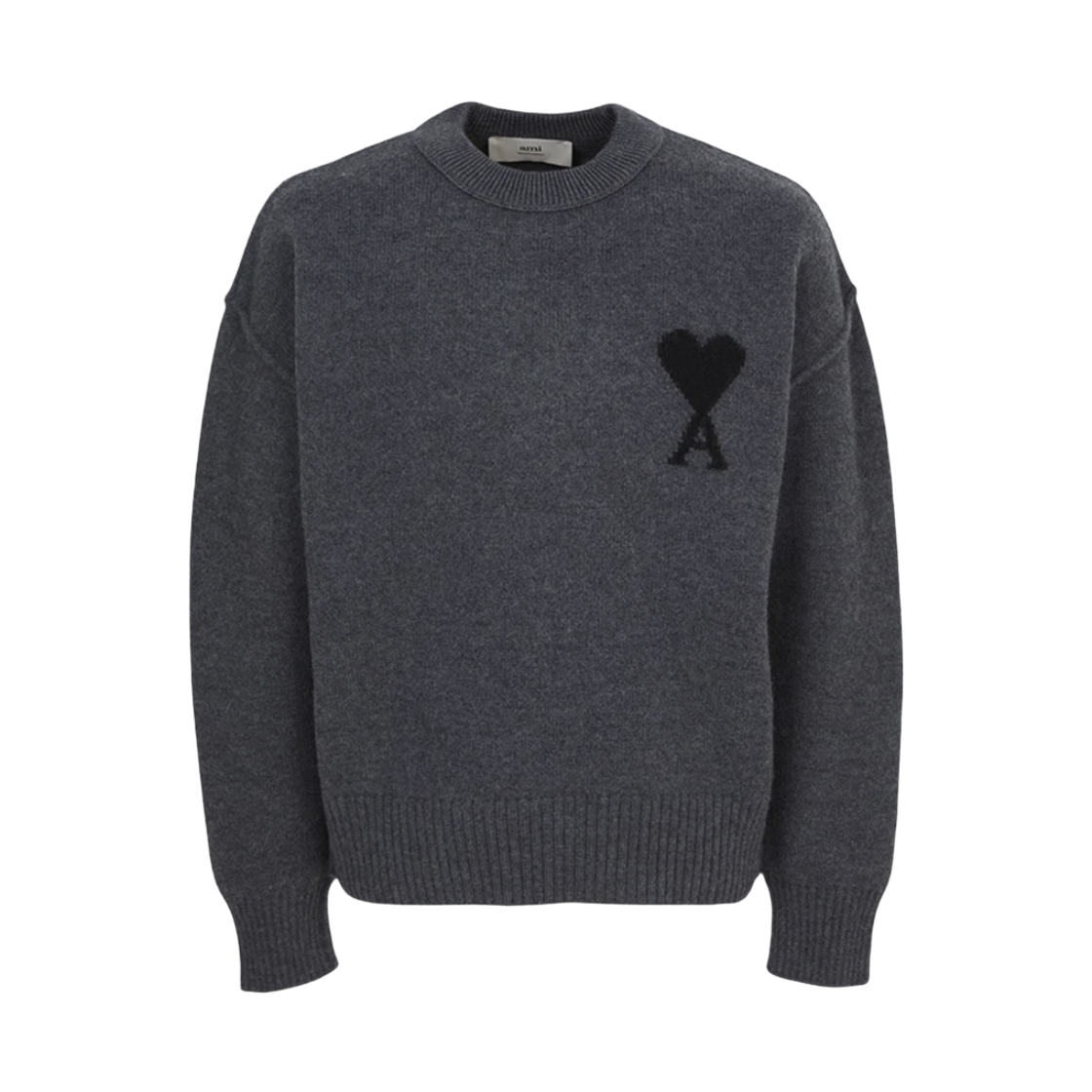 UKS838 018 0504 M 25F [15% 쿠폰] AMI Knitwear Gray