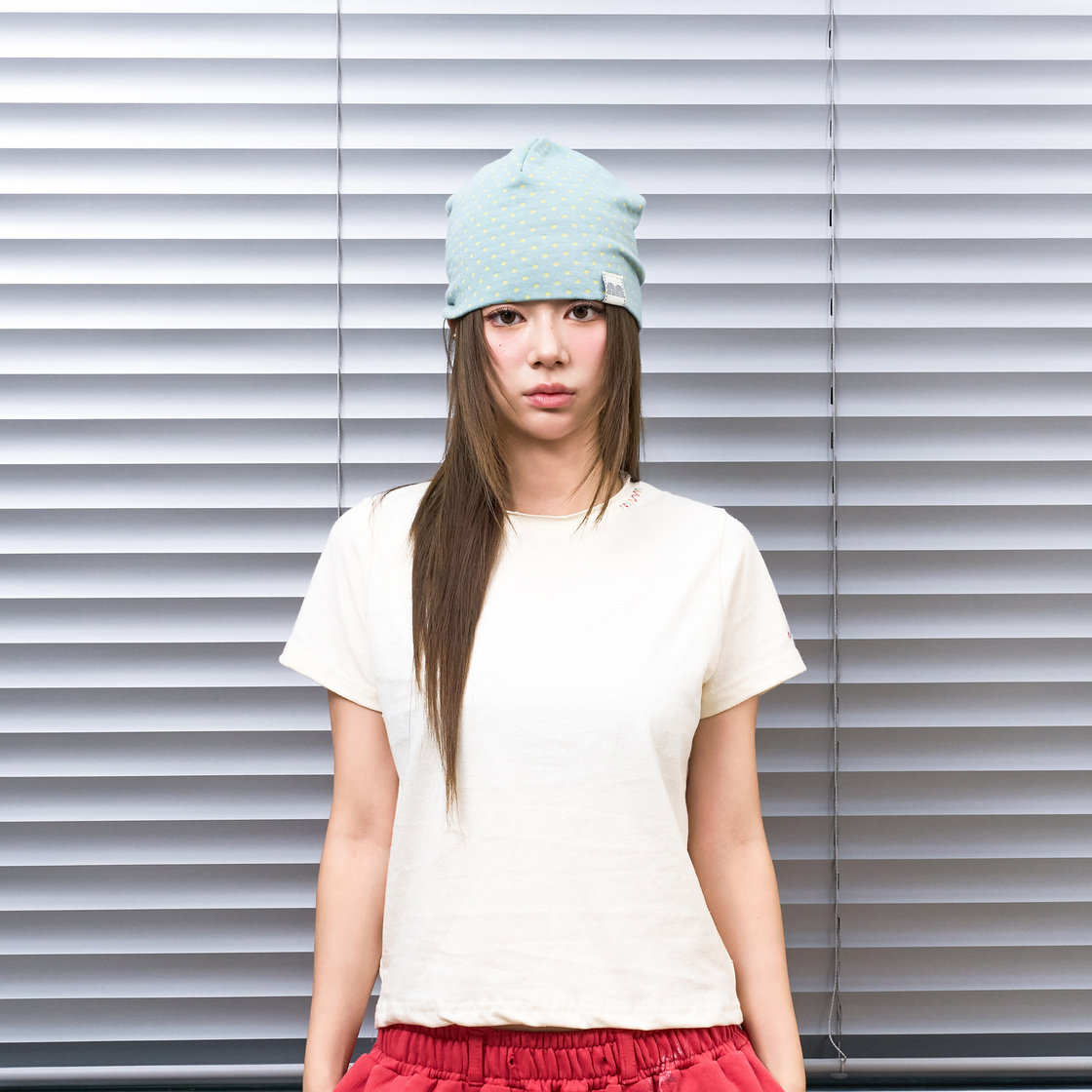 낫뉴 nn 라벨 허니 도트 비니 민트(Not New nn Label Honey Dot Beanie Mint) - 2