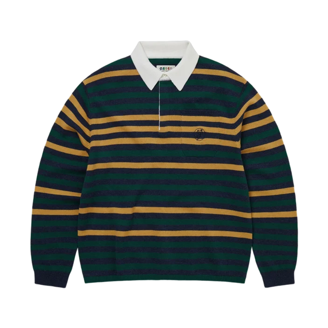 - Thisisneverthat x Grateful Dead Lightning Bear Rugby Sweater Navy