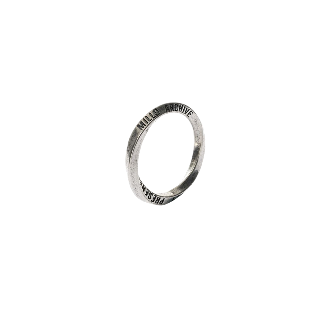 밀로 아카이브 토션 링 실버(milloarchive Torsion Ring Silver) - 1