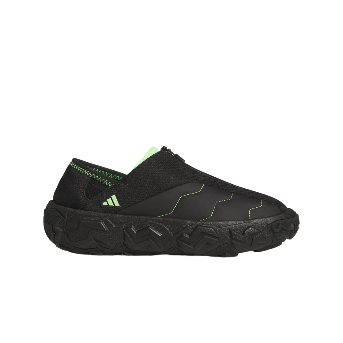 KJ0337 Adidas Codechaos Techmoc Golf Mule Core Black Signal Green