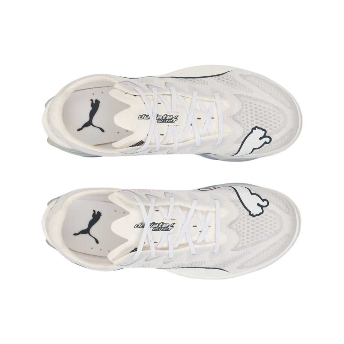 푸마 디비에이트 나이트로 엘리트 4화이트 샴브레이 블루(Puma Deviate Nitro Elite 4 White Chambray Blue) - 5