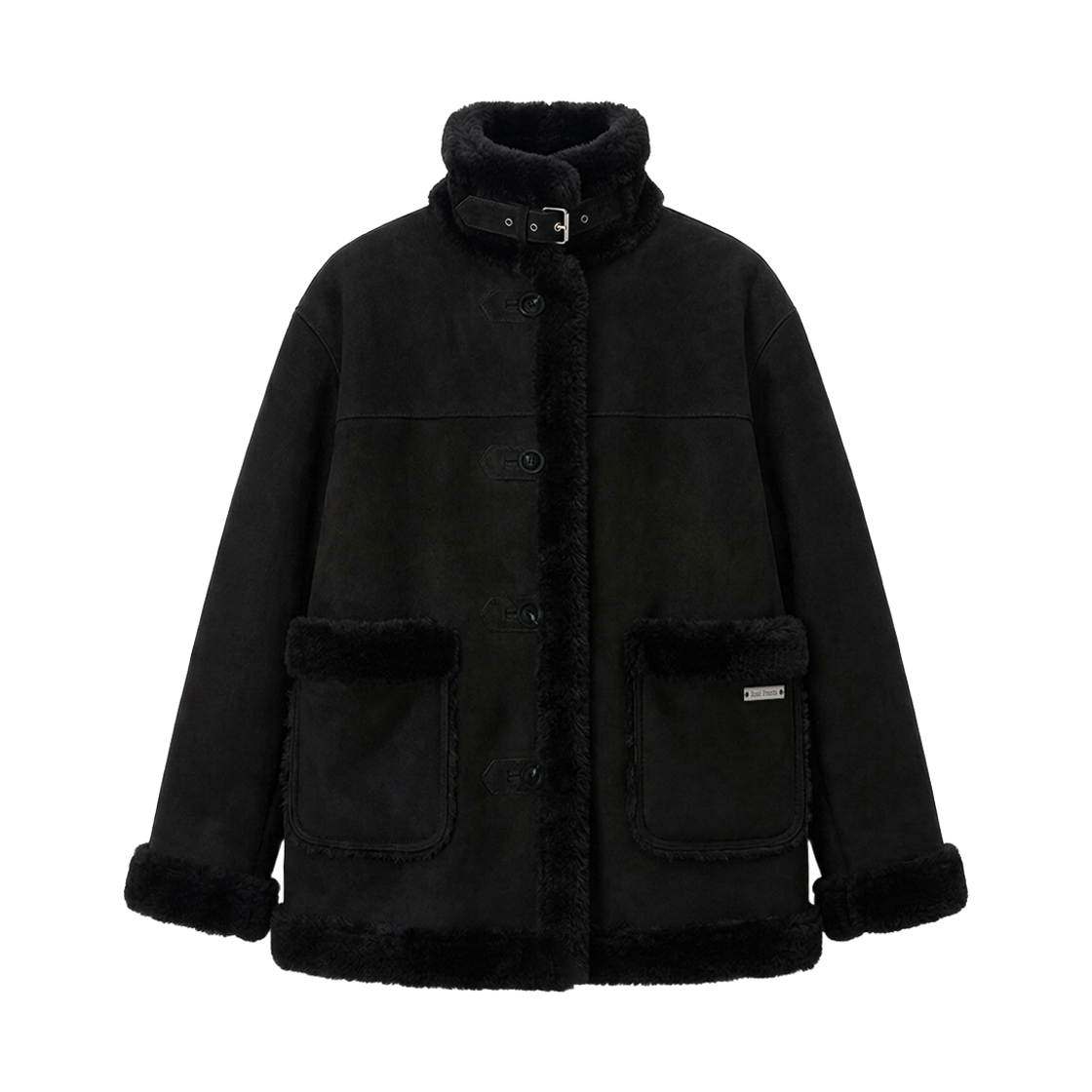 RS26WJK101BLK Rosefrantz Fur Shearling Mustang [Black]