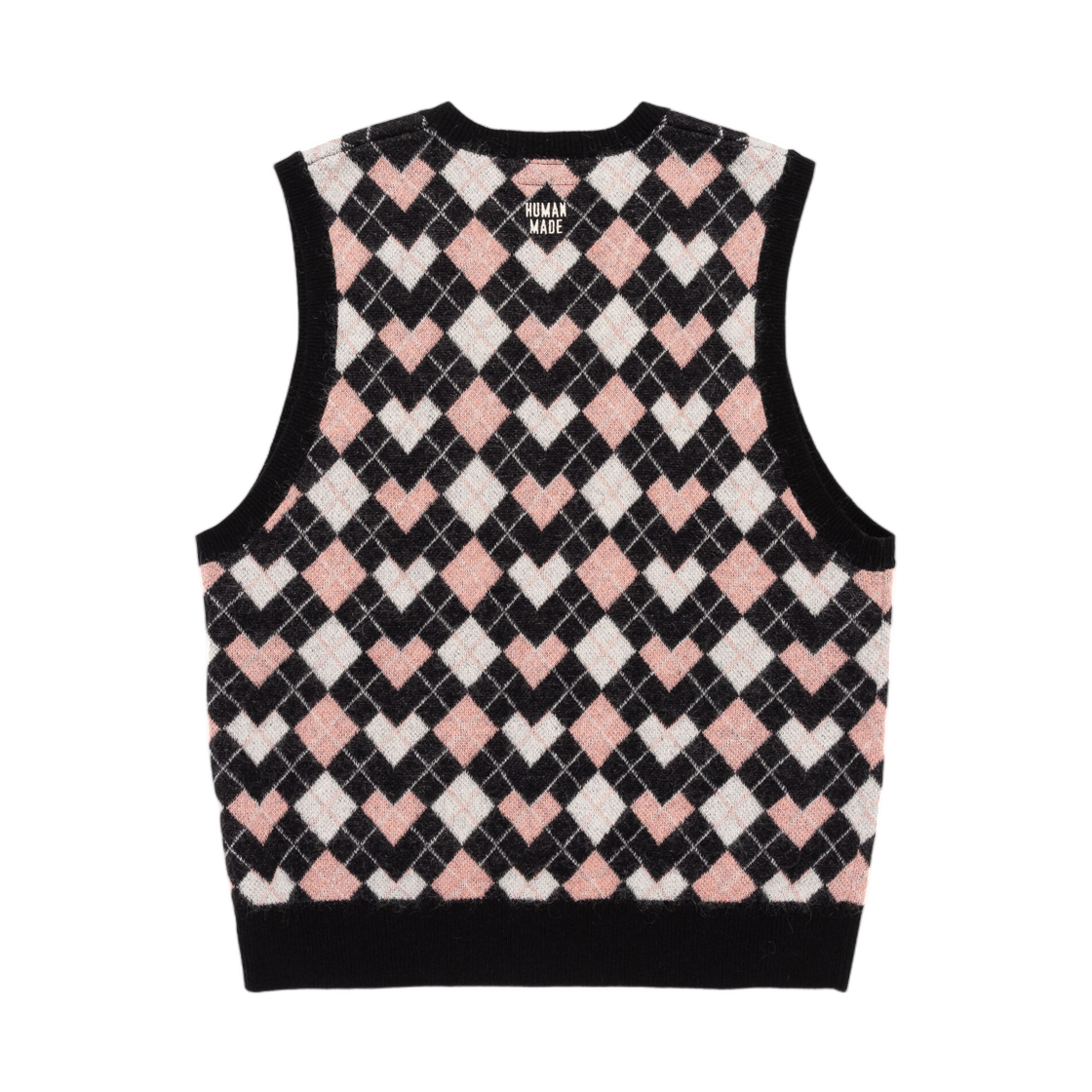 휴먼 메이드 니트 베스트 블랙(Human Made Knit Vest Black) - 2