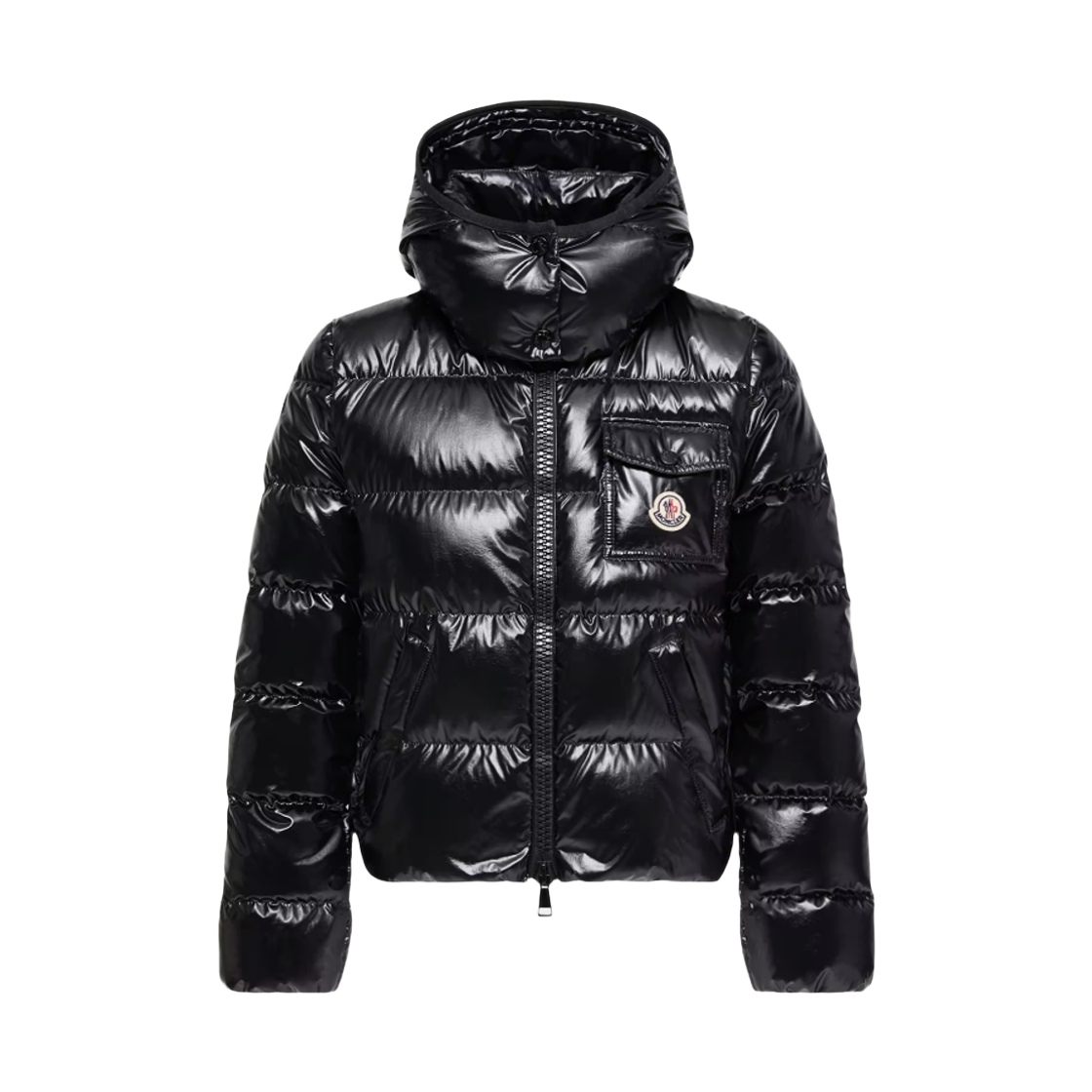 [15% 쿠폰] (W) 몽클레르 안드로 후드 쇼트 다운 자켓 블랙 - 26SS([15% 쿠폰] (W) Moncler Andro Hooded Short Down Jacket Black - 26SS) - 1