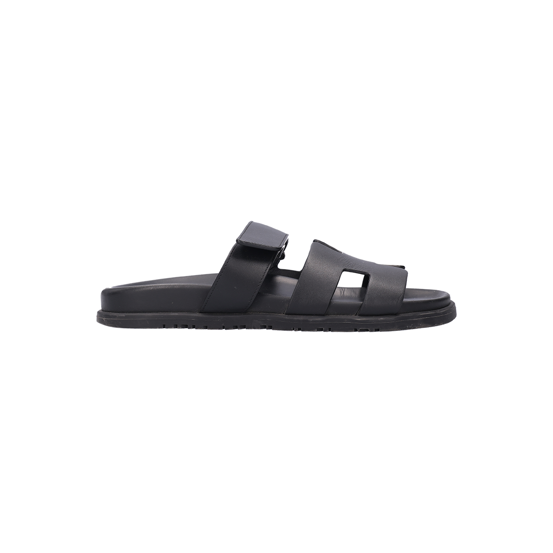 IT37E9688UAR Hermes Cifre Sandals Grained Calfskin & Noir