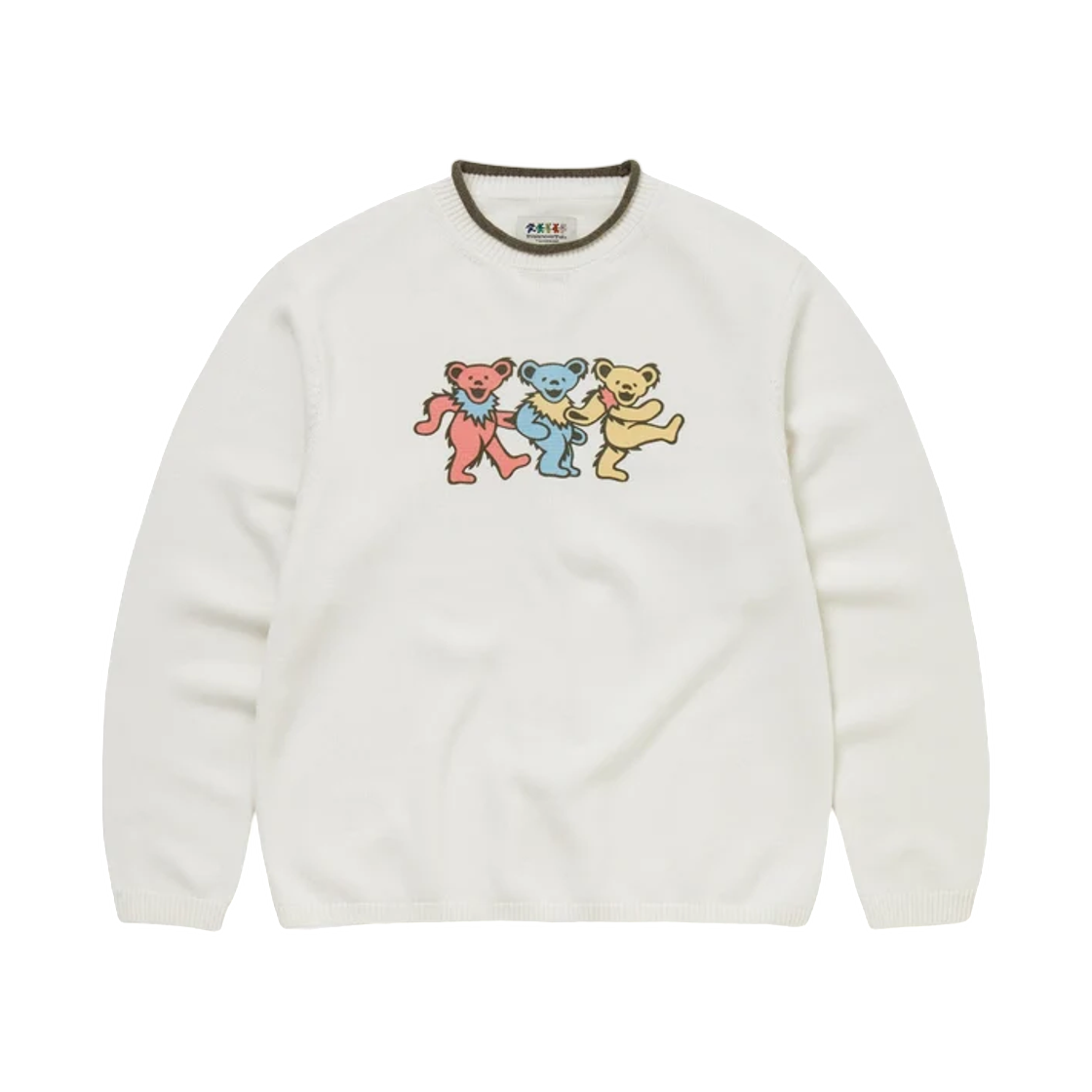 - Thisisneverthat x Grateful Dead Mockneck Sweater Off White