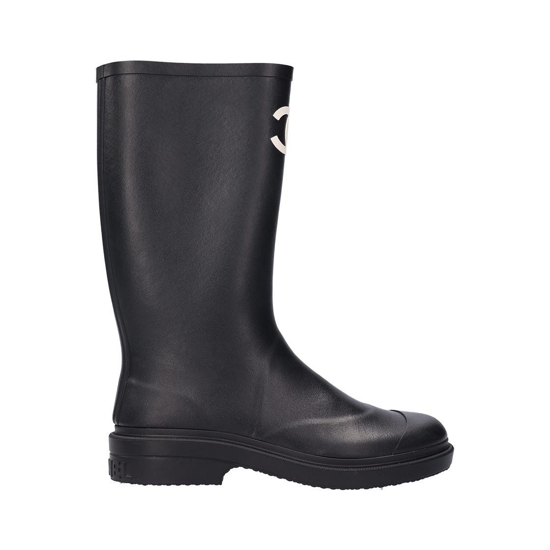 ITHQR8JG5VPS Chanel Cowhide Black Boots
