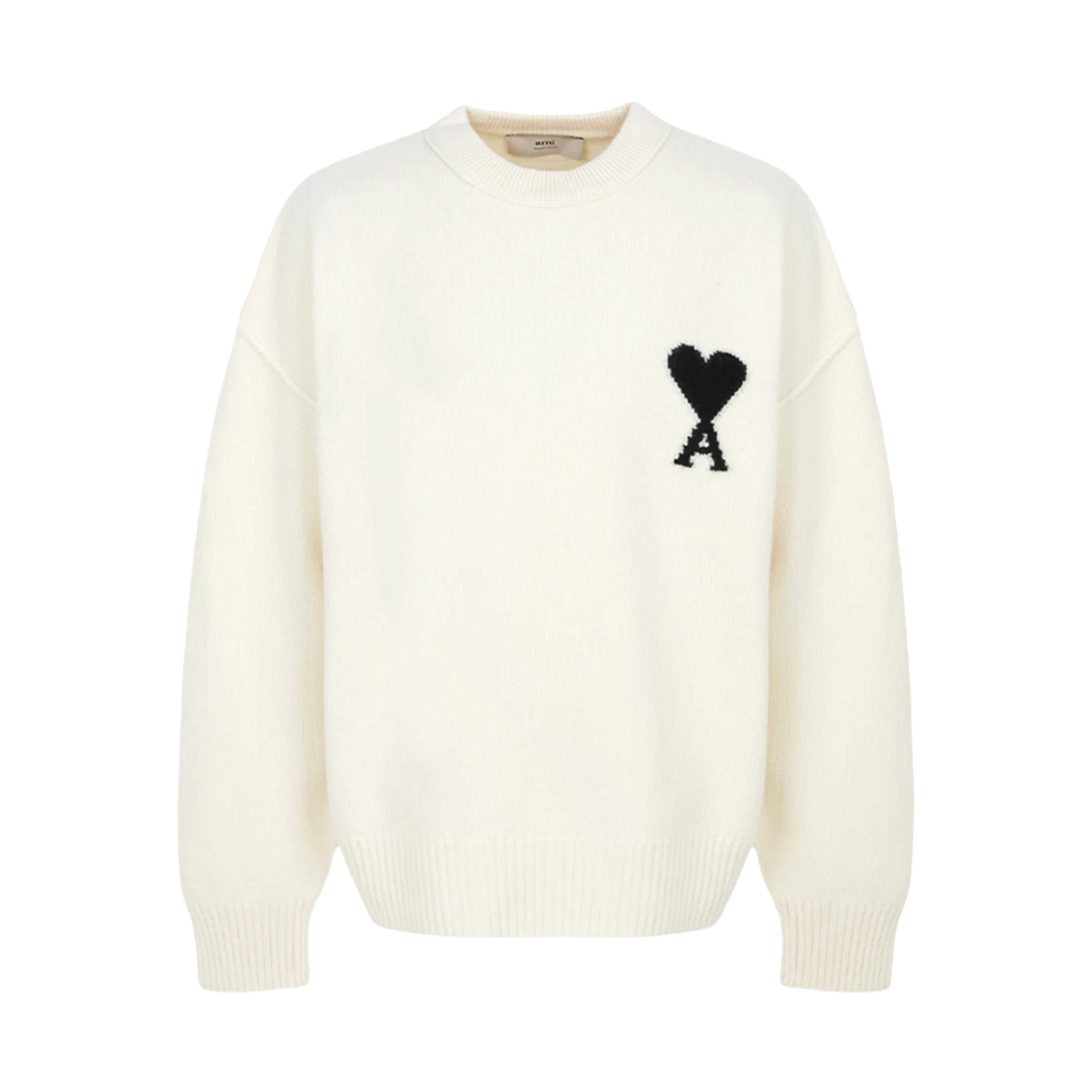 UKS838 018 151 M 25F [15% 쿠폰] AMI Knitwear Ivory