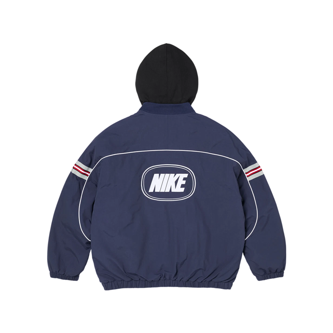 슈프림 x 나이키 나일론 후드 자켓 네이비 - 26FW(Supreme x Nike Nylon Hooded Jacket Navy - 26FW)