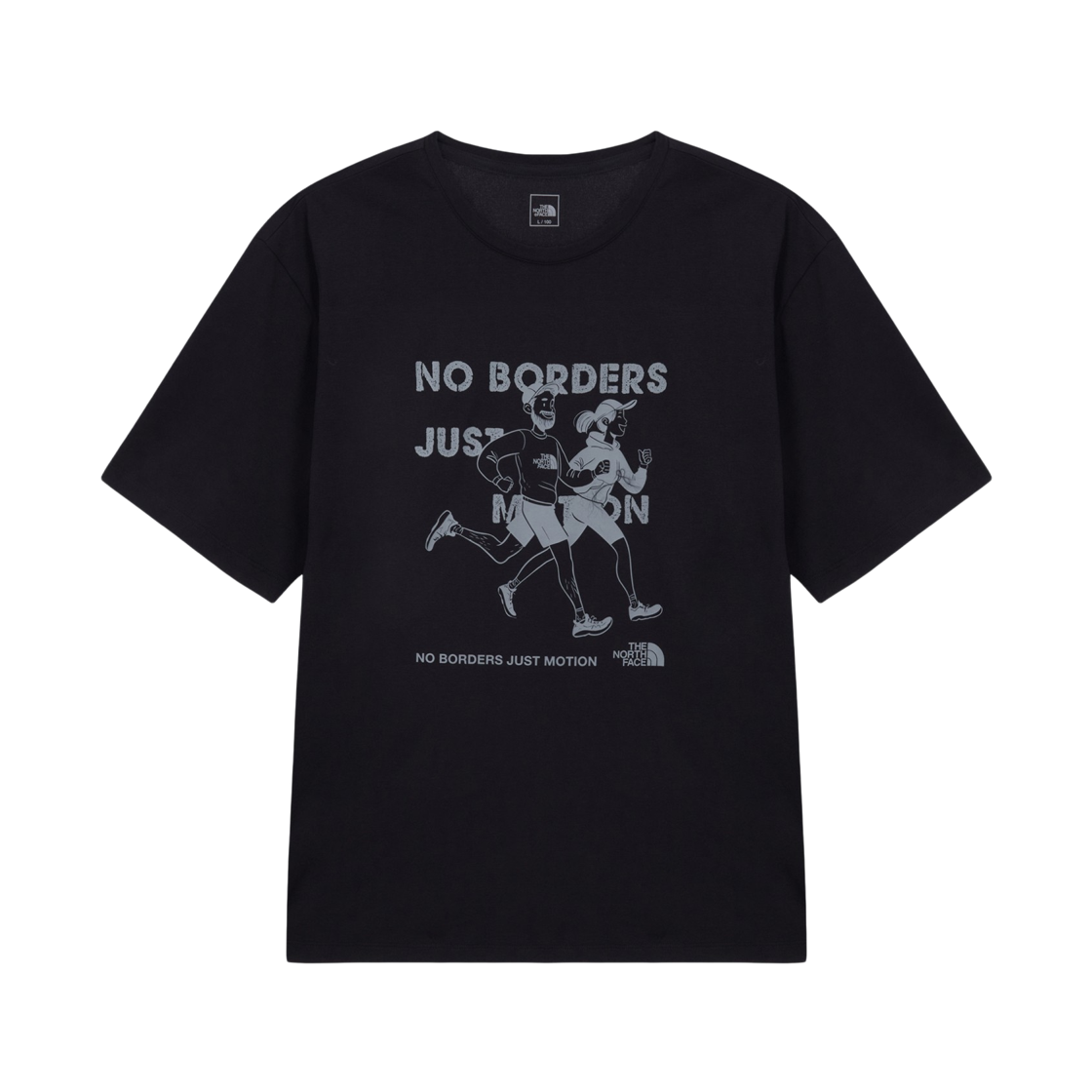 NT7US85A The North Face M'S No-Borders S/S R/Tee 2 BLK