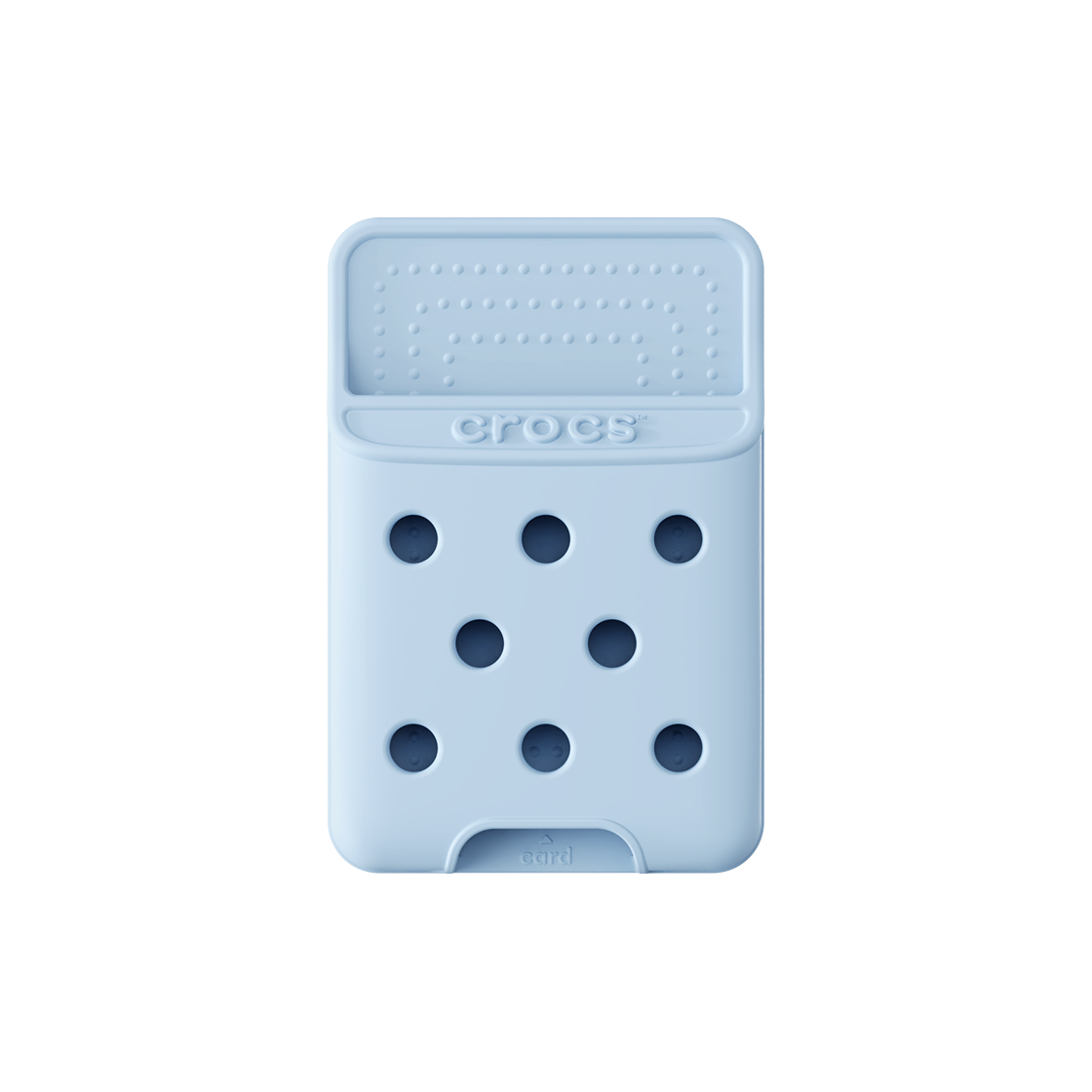 8800296977053 SLBS Crocs  Blue Calcite Magnet Card Wallet