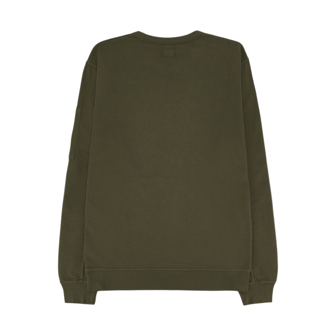 C.P. 컴퍼니 라이트 플리스 크루넥 렌즈 스웨트셔츠 아이비 그린(C.P. Company Light Fleece Crewneck Lens Sweatshirt Ivy Green) - 2