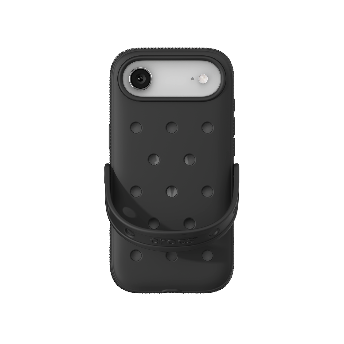 에스엘비에스 크록스 블랙 케이스 for iPhone Series(SLBS Crocs Black Case for iPhone Series) - 2