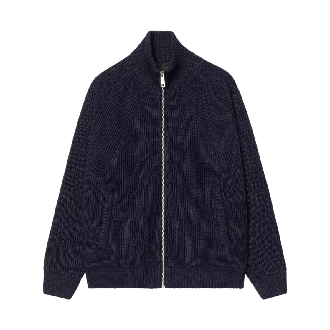I033902-1C-XX Carhartt WIP Banley Sweater Jacket Dark Navy