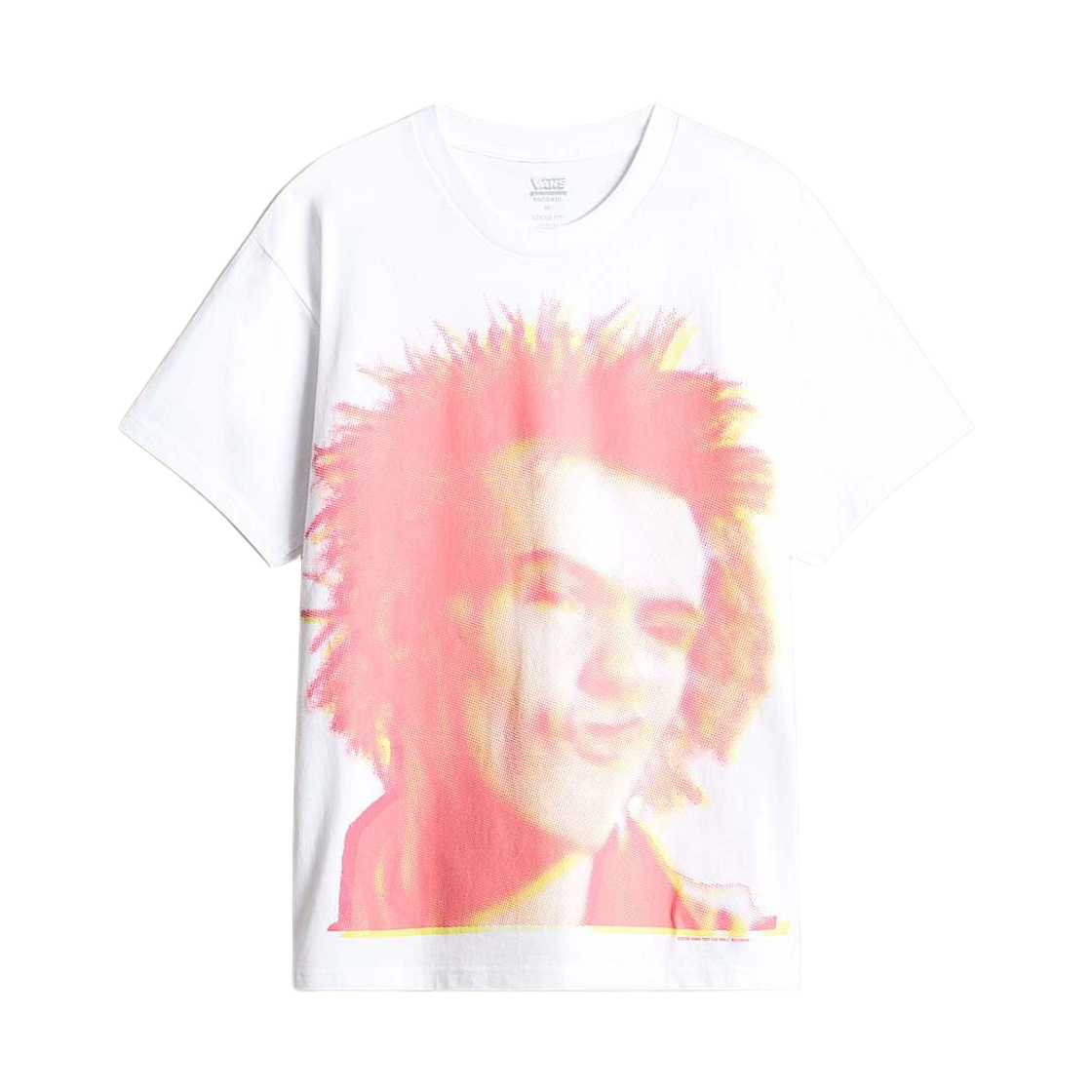 VN00134RWHT Vans x Sex Pistols Pretty Vicious T-Shirt White