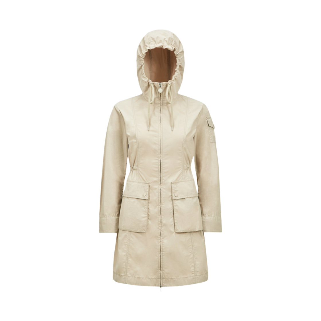 LAERTE 1C00021 549P3 20 [15% 쿠폰] (W) Moncler Laerte Hooded Parka Coat Beige - 25SS
