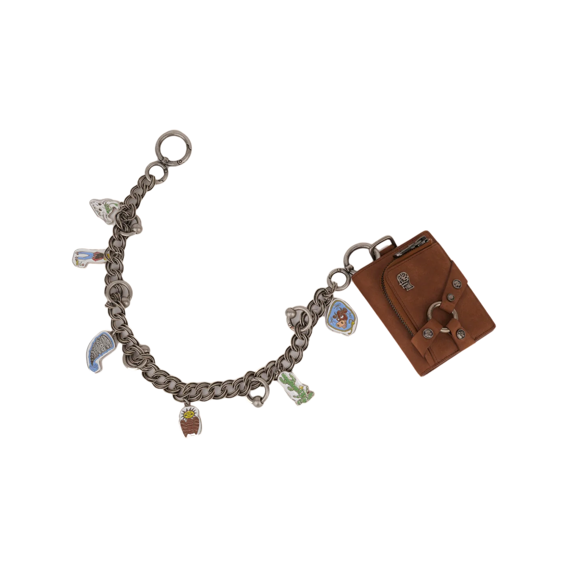 브레인 데드 x 앤더슨벨 키체인 월렛 카멜(Brain Dead x Andersson Bell Keychain Wallet Camel) - 1