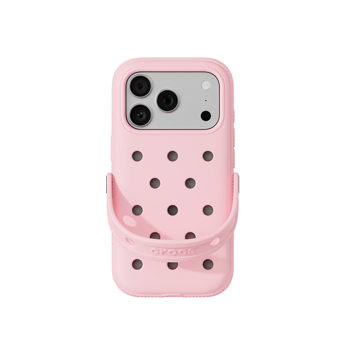 에스엘비에스 크록스 핑크밀크 케이스 for iPhone Series(SLBS Crocs Pink Milk Case for iPhone Series)