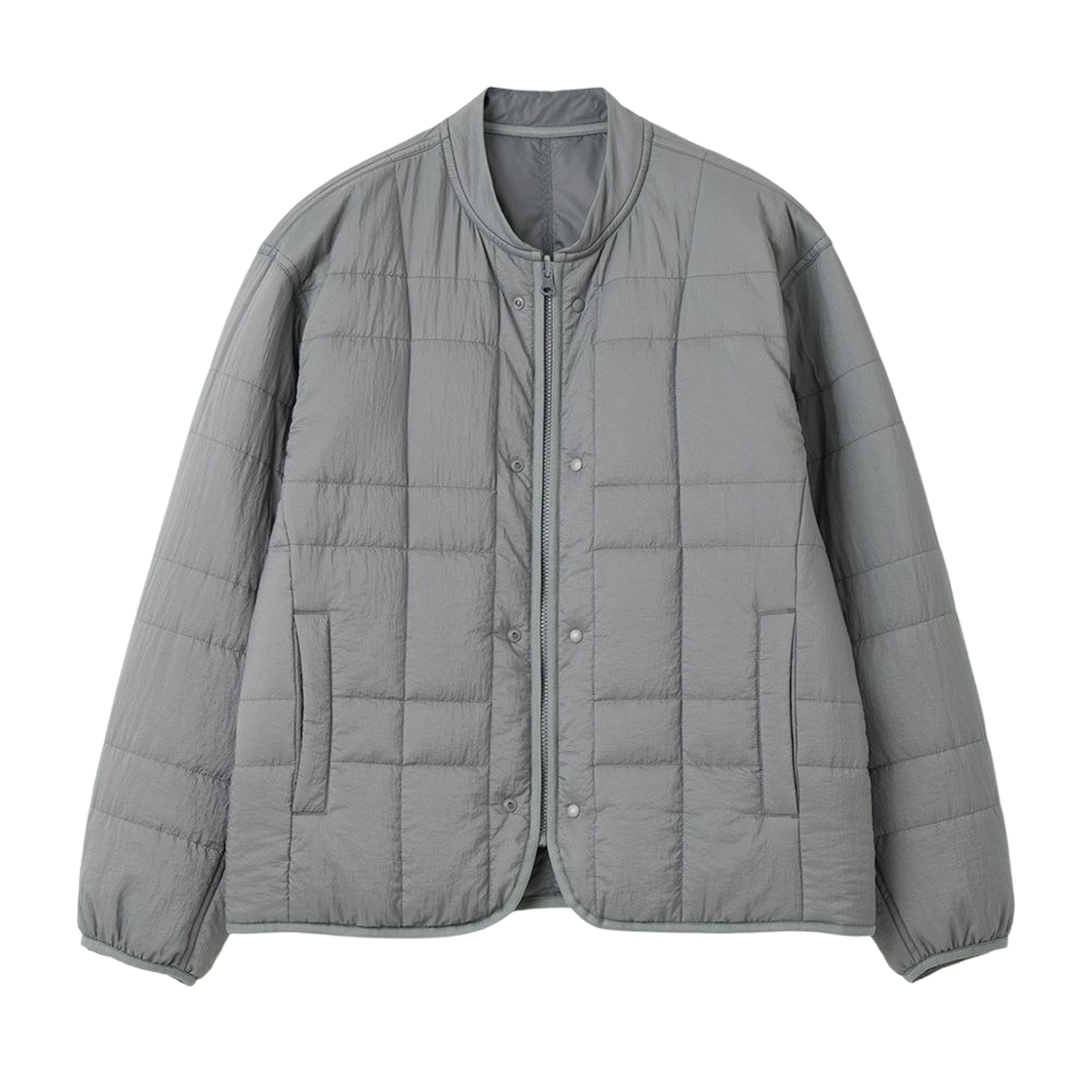 ML963GRA milloarchive Airy Reversible Quilted Jumper Gray