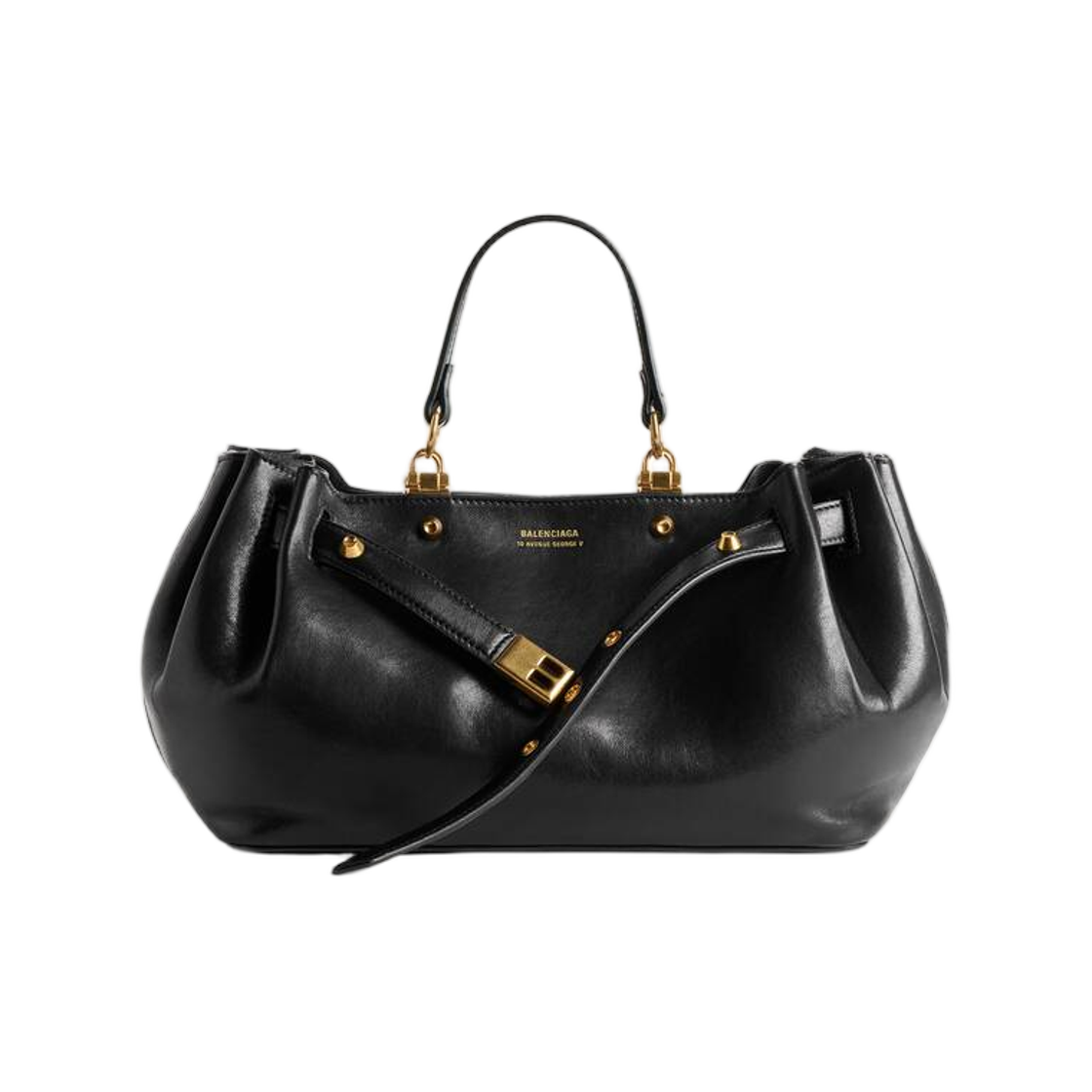 A007J42ACT41000 Balenciaga Fan Carry All Bag Small Black