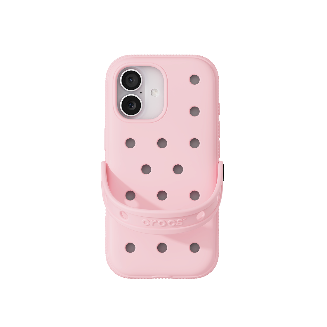 에스엘비에스 크록스 핑크밀크 케이스 for iPhone Series(SLBS Crocs Pink Milk Case for iPhone Series) - 3