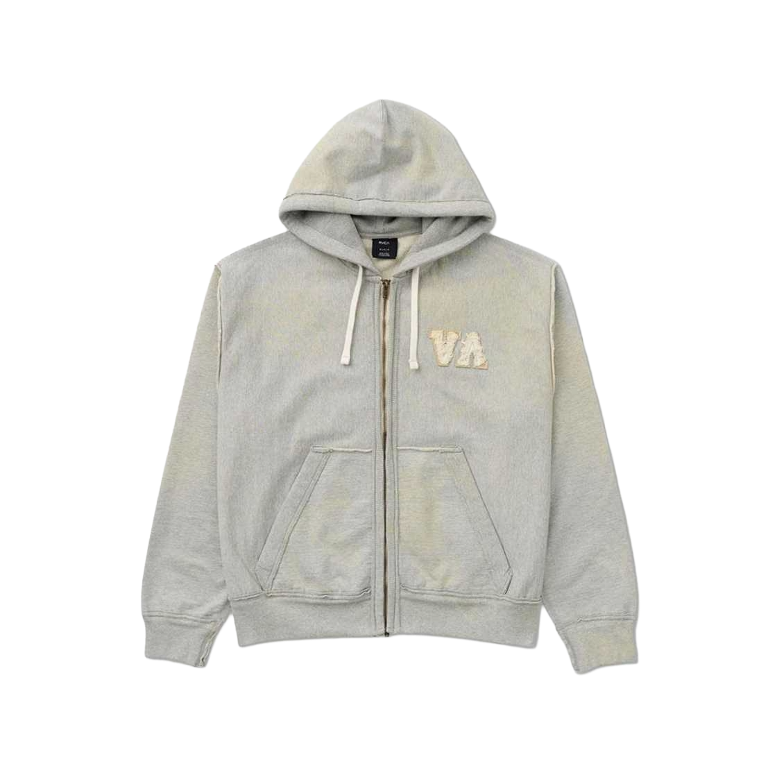 VG31ZP014HGR RVCA Men's Network Zip-Up Hoodie (VG31ZP014HGR)
