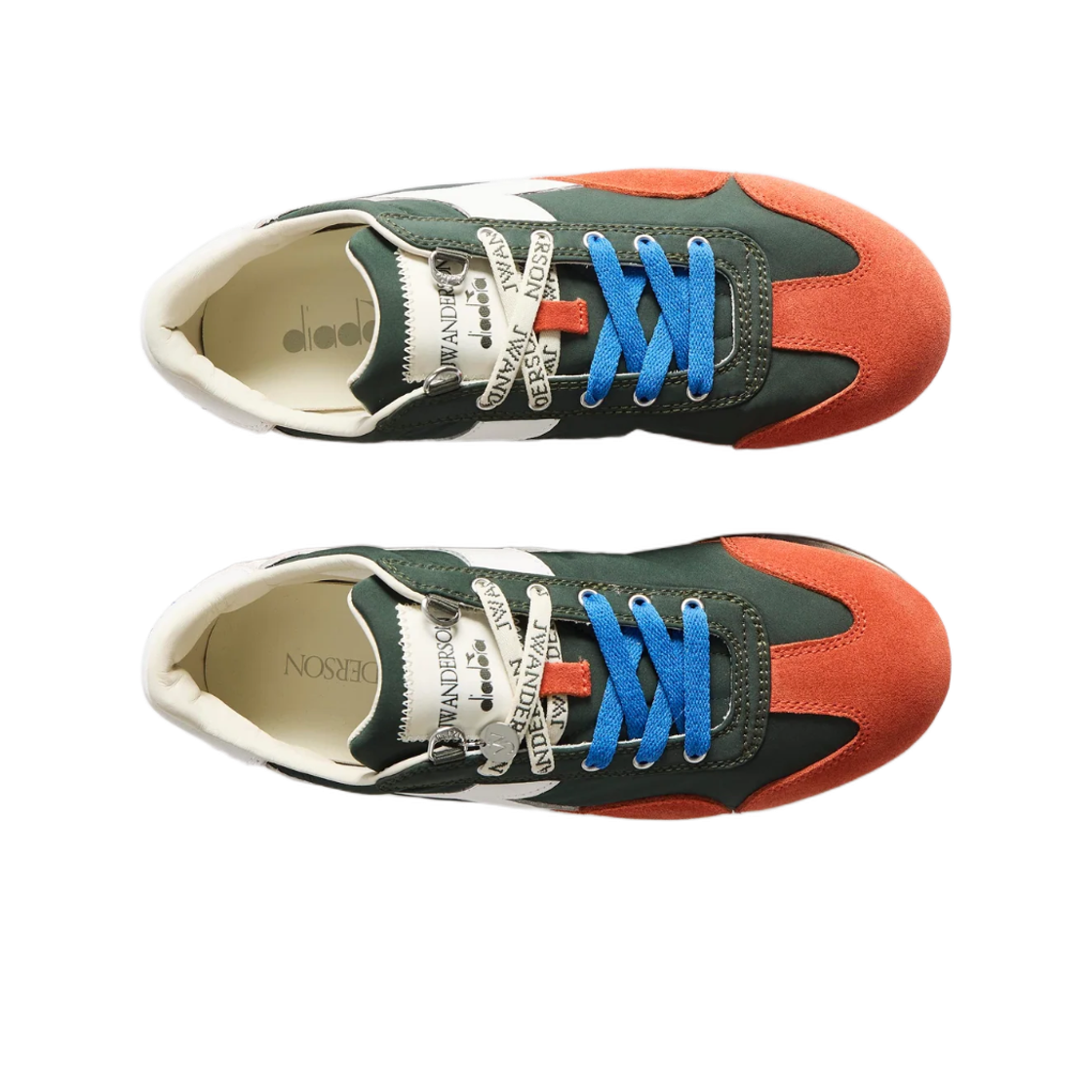 JW 앤더슨 x 디아도라 이큅 트레이너 인 그린 나이트(JW Anderson x Diadora Equipe Trainers in Green Night) - 2