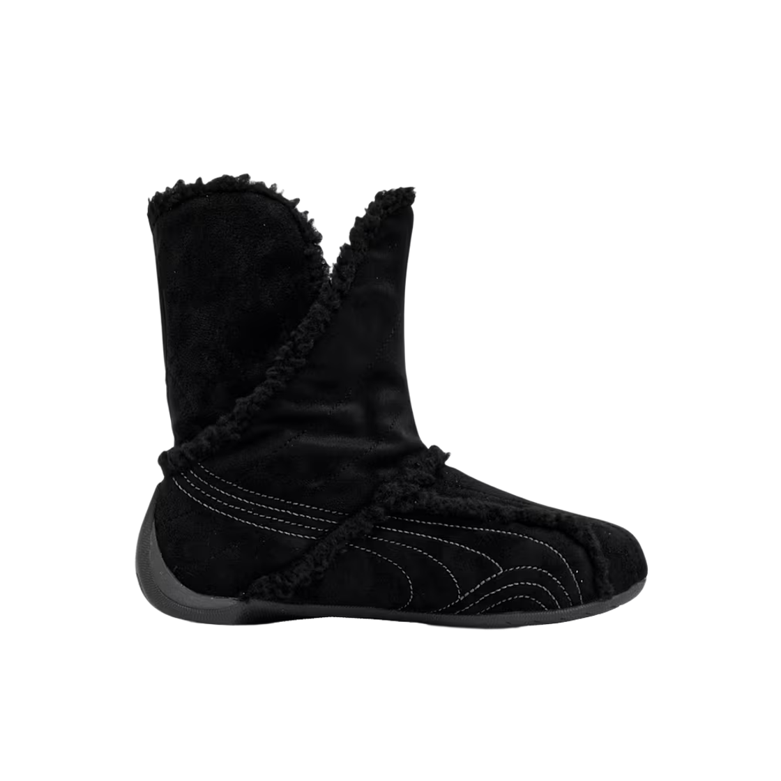 410744-02 (W) Puma Slipcat Boots Puma Black Dusky Gray