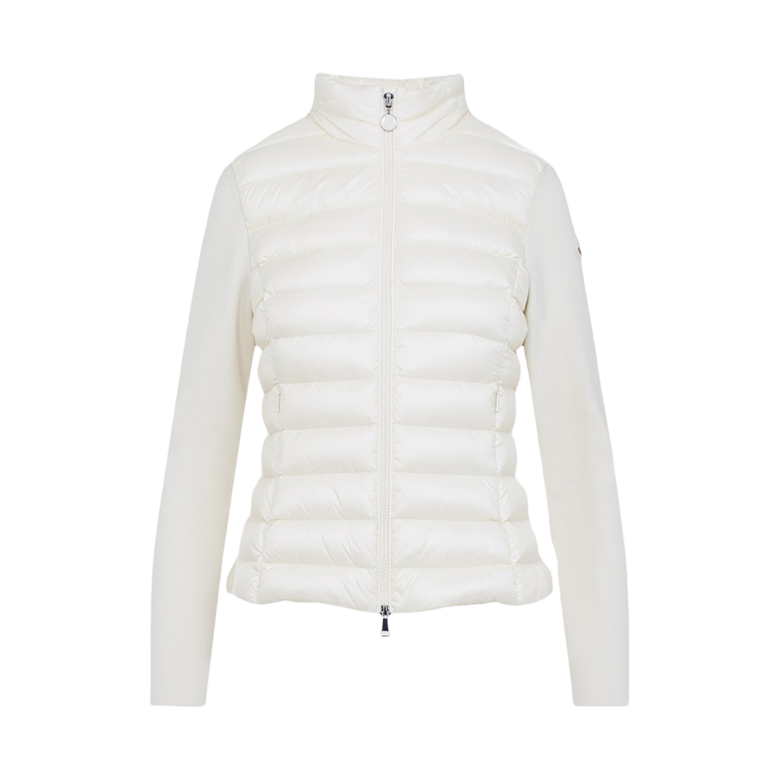 9B00019 M1122 034 25F [15% 쿠폰] (W) Moncler Padded Wool Zip-Up Cardigan White - 25FW
