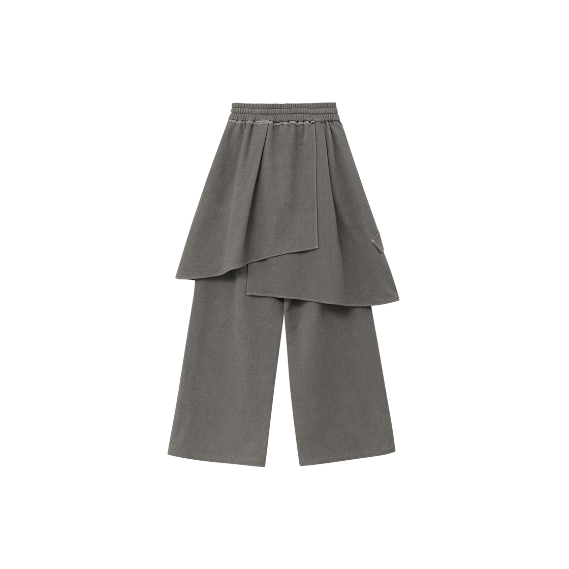 제뉴즈 레이어즈 랩 스웨트팬츠 - 애쉬 그레이(Znuz Layerez Wrap Sweatpants - Ash Grey) - 2