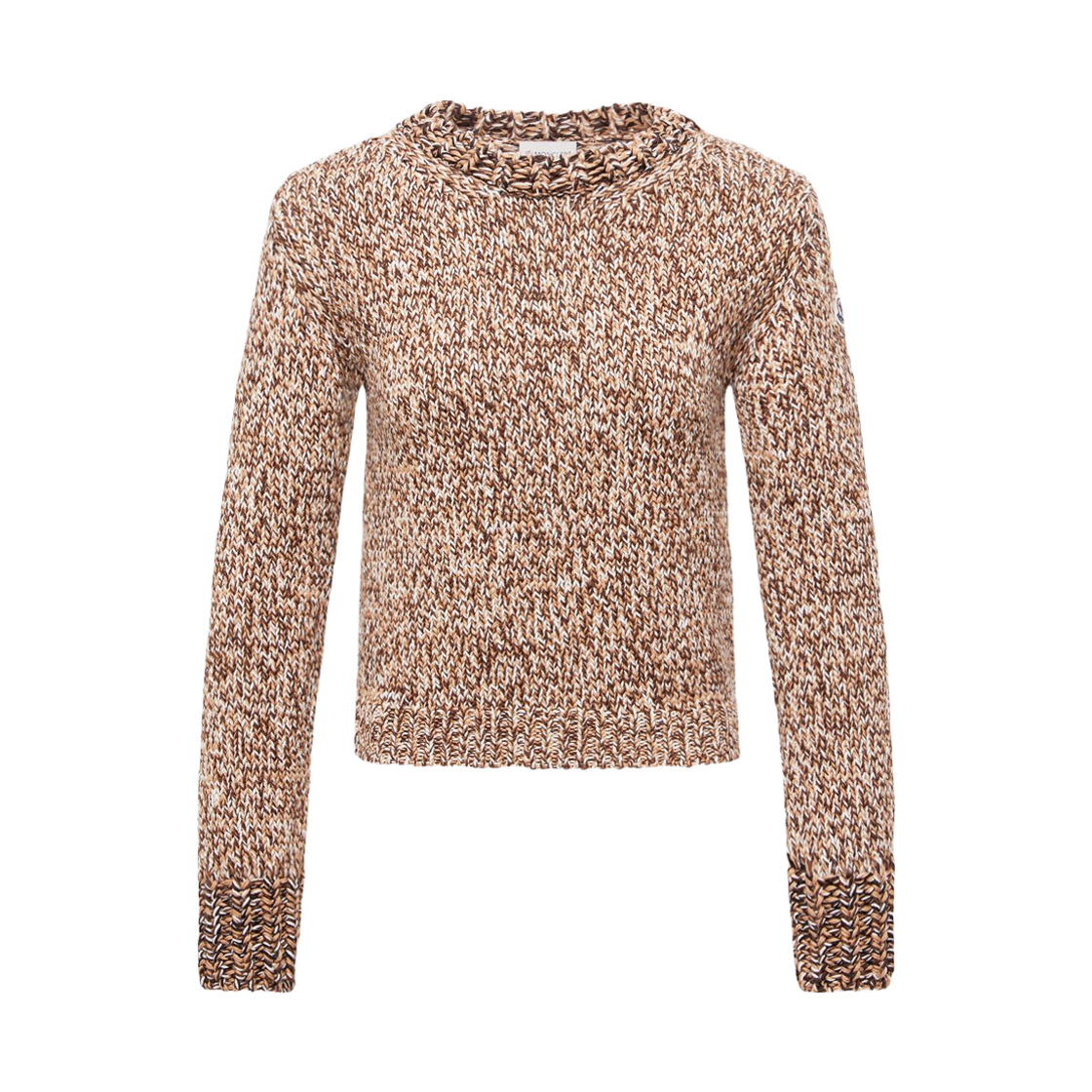 9C00015 M1282 P22 25F [15% 쿠폰] (W) Moncler Mouline Wool Jumper Brown - 25FW