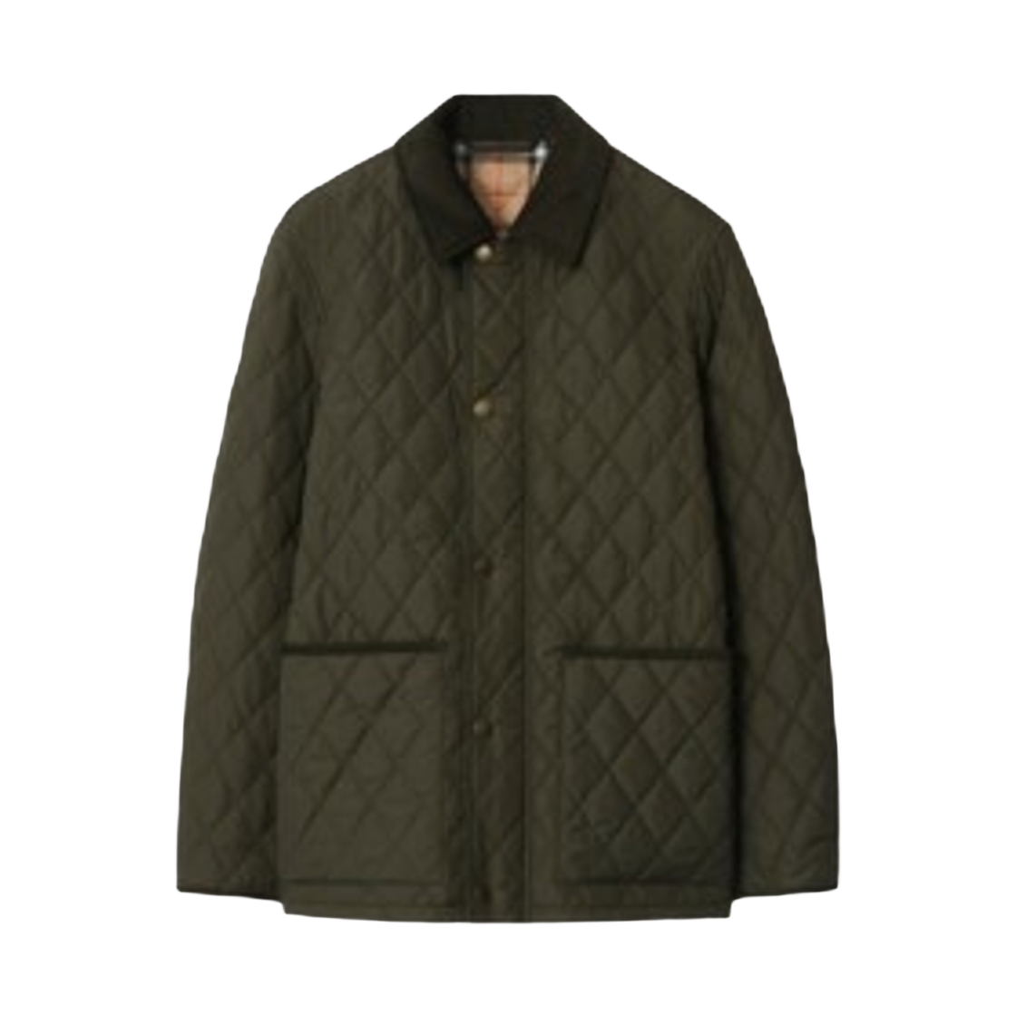 8110357 SHALE 25F [15% 쿠폰] Burberry Quilted Nylon Barn Jacket Shale Green