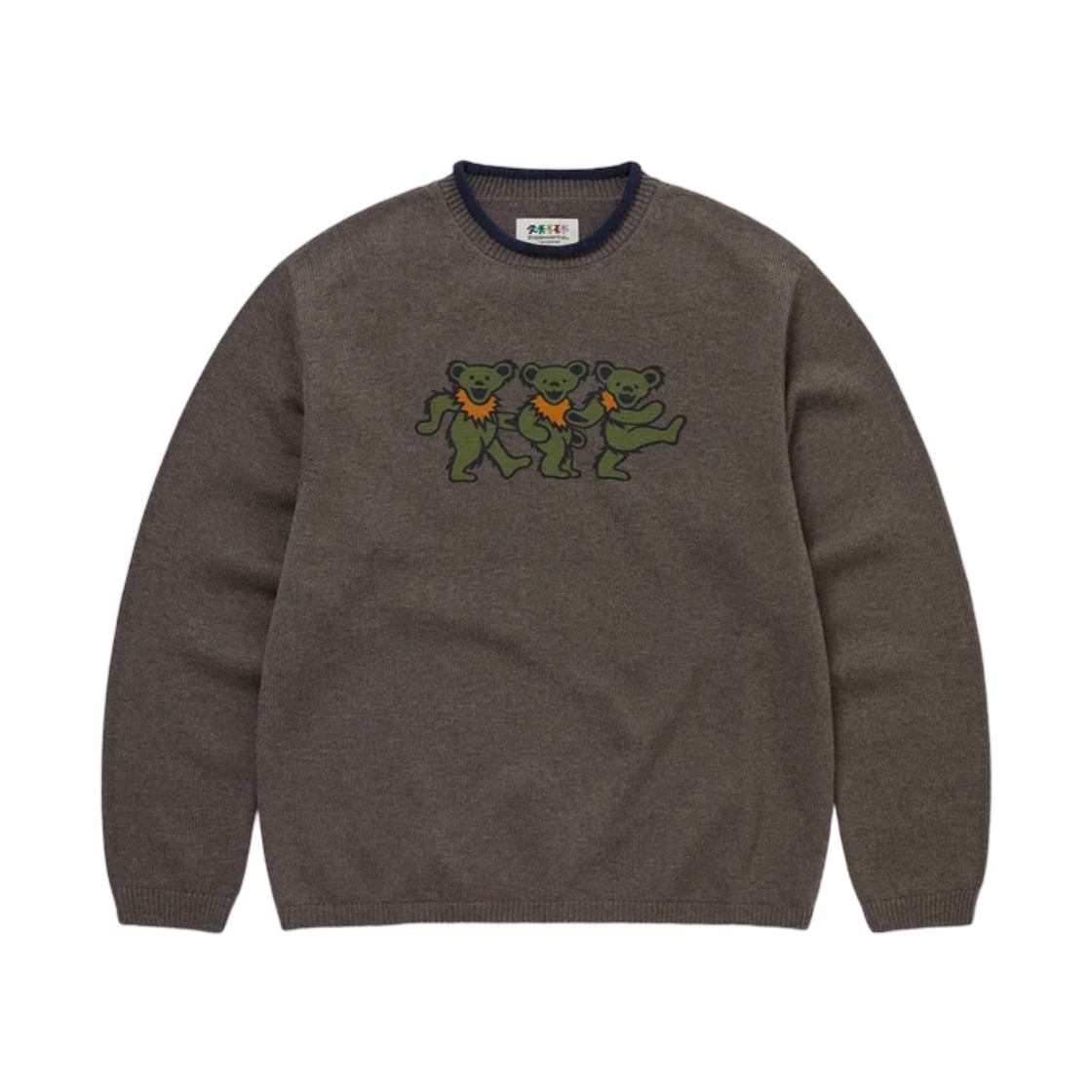- Thisisneverthat x Grateful Dead Mockneck Sweater Mud