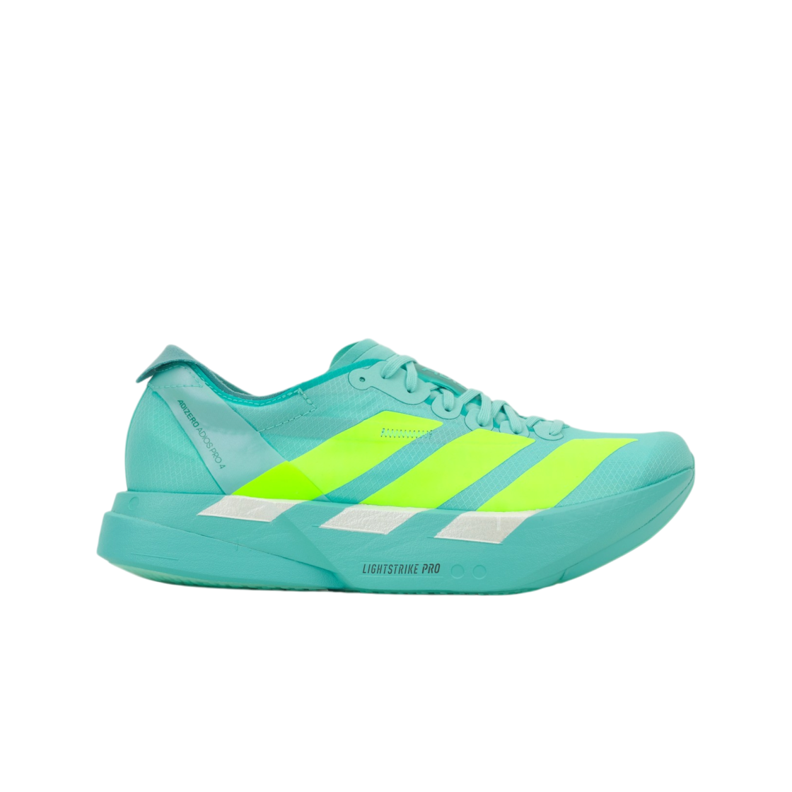 JR1251 Adidas Adizero Adios Pro 4 Flash Aqua Lucid Lemon