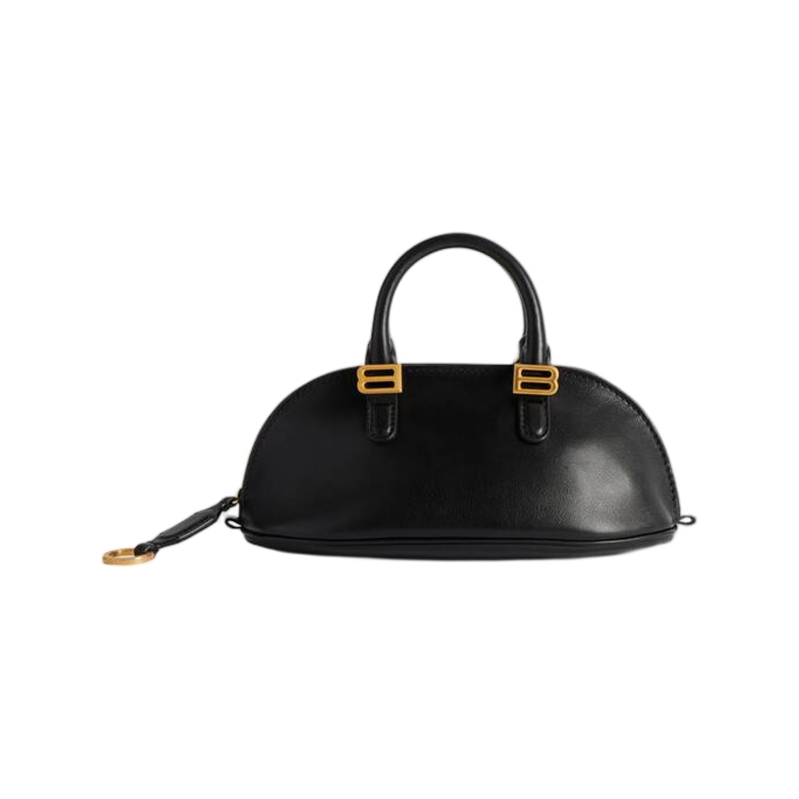 8737742ACN51000 Balenciaga Bolero Bowling Bag Nano Black