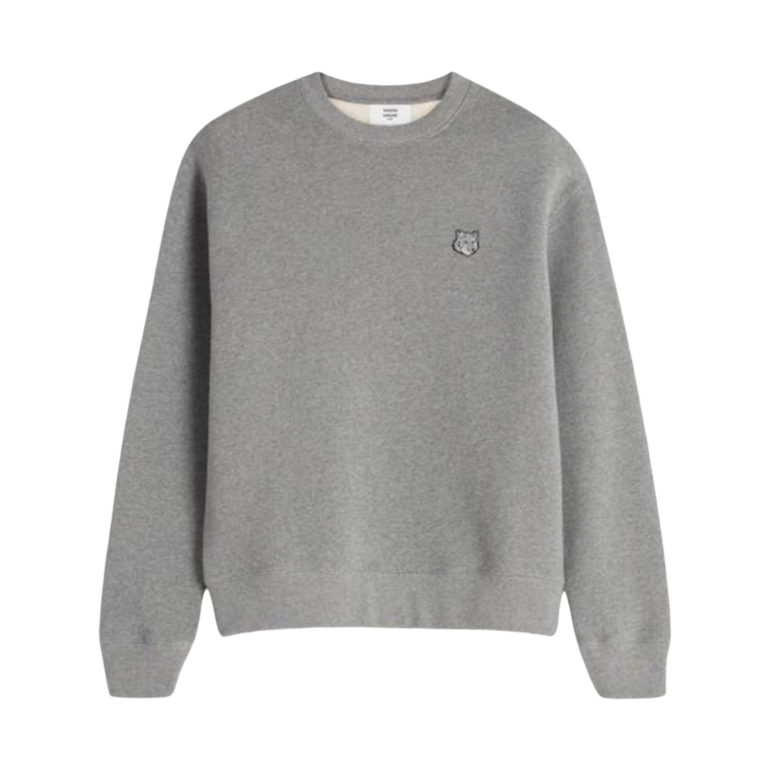 MW00315KM0321 H131 25S [15% 쿠폰] (W) Maison Kitsune Bold Fox Head Patch Comfort Sweatshirt Medium Grey Melange
