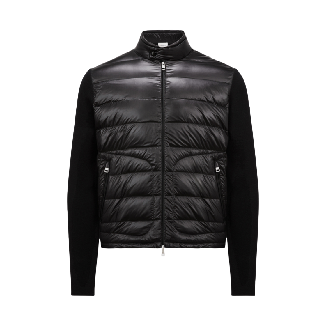 9B00016 M1131 999 25S [15% 쿠폰] Moncler Padded Wool Zip Up Cardigan Black - 25SS