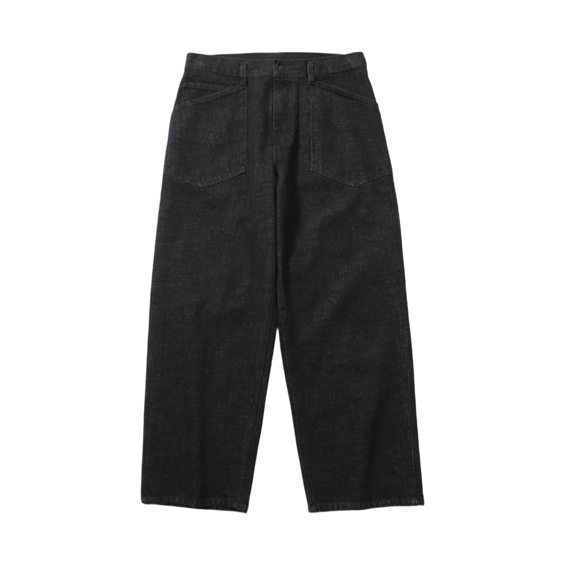 [AW26] 모이프 와이드 M35 데님 팬츠 / 워시드 블랙([AW26] moif Wide M35 Denim Pants / Washed Black)