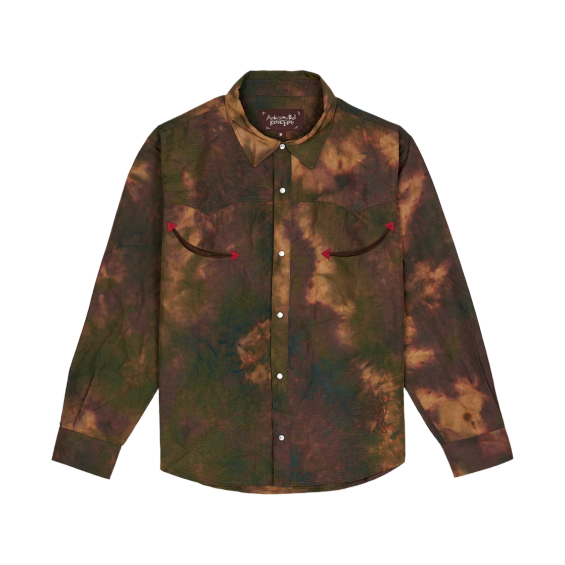 브레인 데드 x 앤더슨벨 타이다이드 셔츠 멀티(Brain Dead x Andersson Bell Tie-Dyed Shirt Multi) - 1