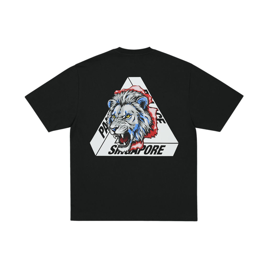 - Palace Singapore Tri-Ferg T-Shirt Black - 26FW