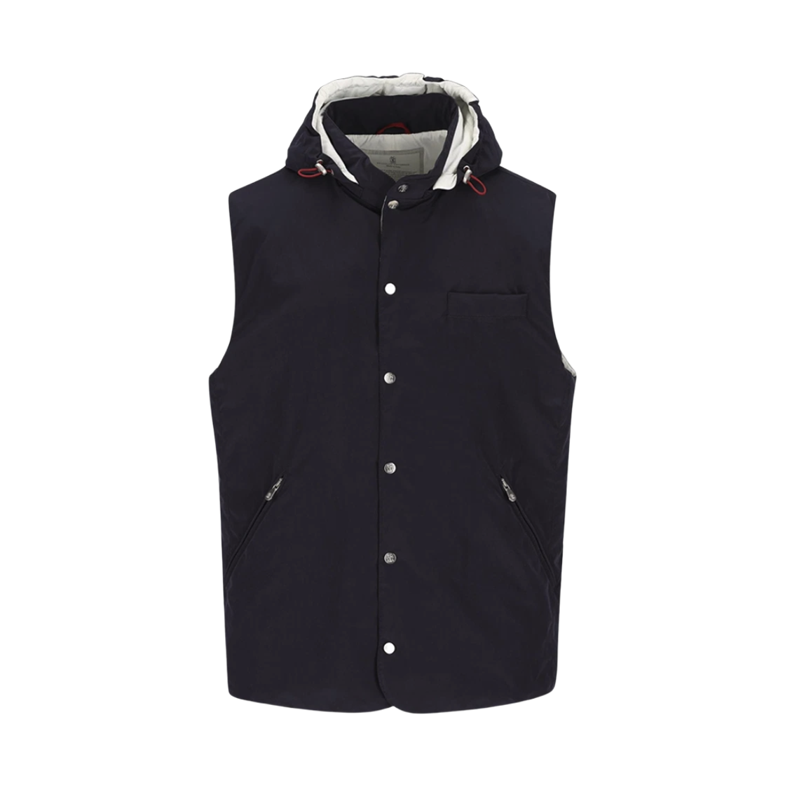 MD4796523 CID24 25S [15% 쿠폰] Brunello Cucinelli Nylon Hooded Vest Blue