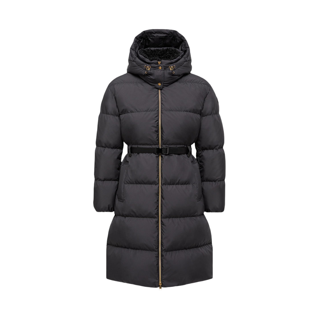 BRIANT 1C00024 539ZD 99 [15% 쿠폰] (W) Moncler Briant Hooded Long Down Jacket Black - 25FW