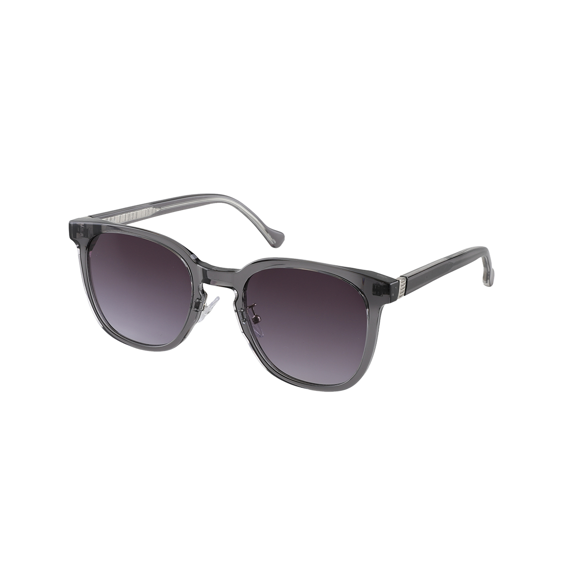 COCK C3 2DITOR CK Basic Travel Fashion Square Horn-Rimmed Big Size UV Protection Sun Glass C3 Ash Gray