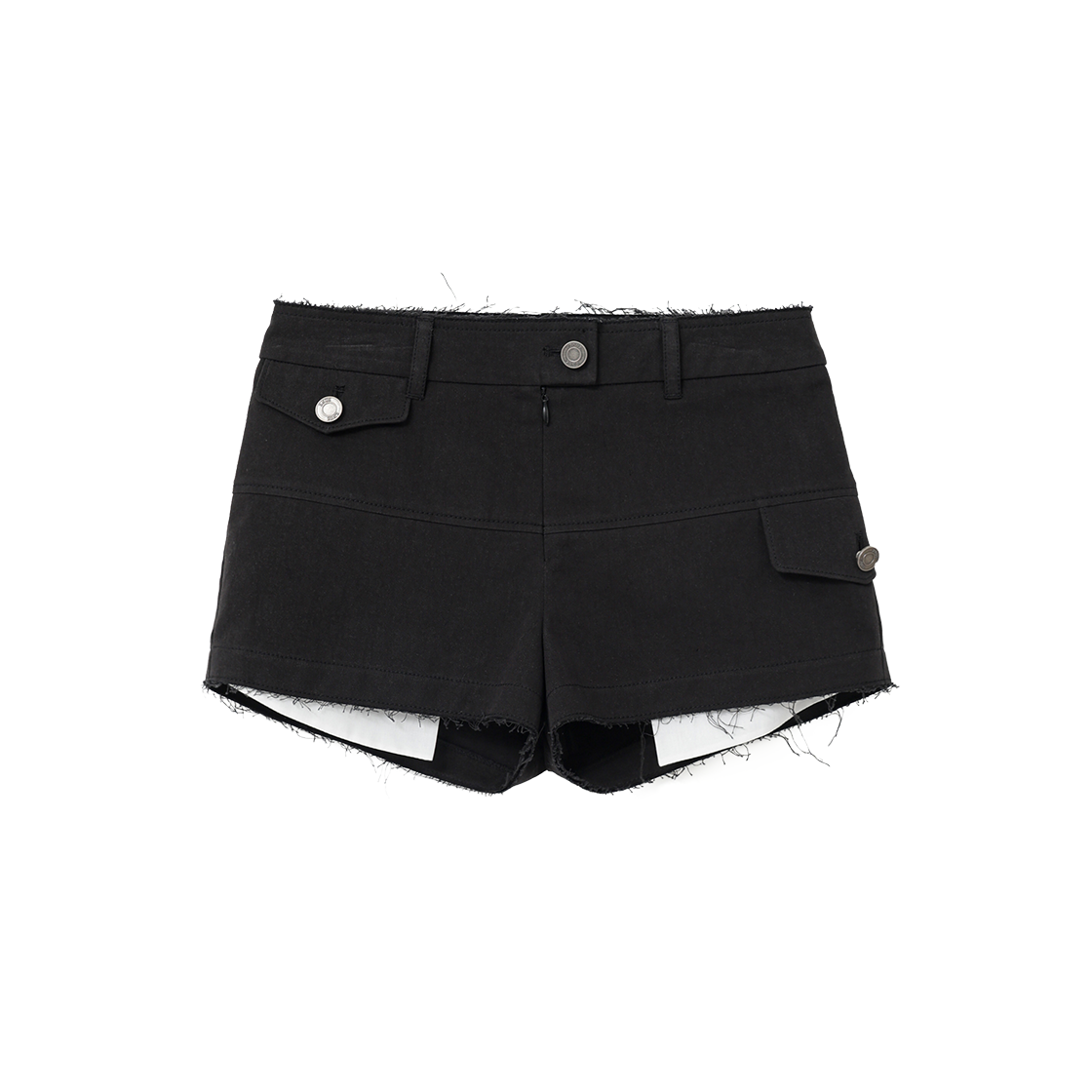 Z26R-WPT22-BK Znuz Layerez Micro Short Pants - Black