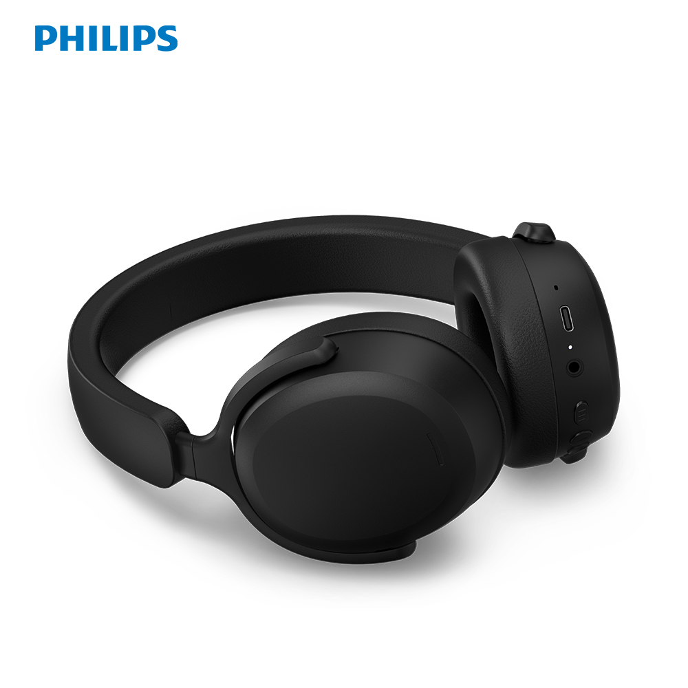 필립스 TAH2500 ANC 노이즈 캔슬링 블루투스 무선 폴딩 오버이어 헤드폰(PHILIPS TAH2500 Wireless ANC Over-Ear Headphones) - 5