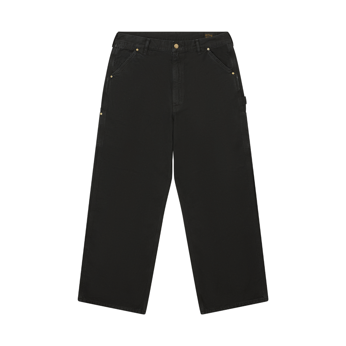 오어슬로우 대드 핏 옥스포드 페인터 팬츠 블랙- 26FW(Orslow Dad's Fit Oxford Painter Pants Black - 26FW)