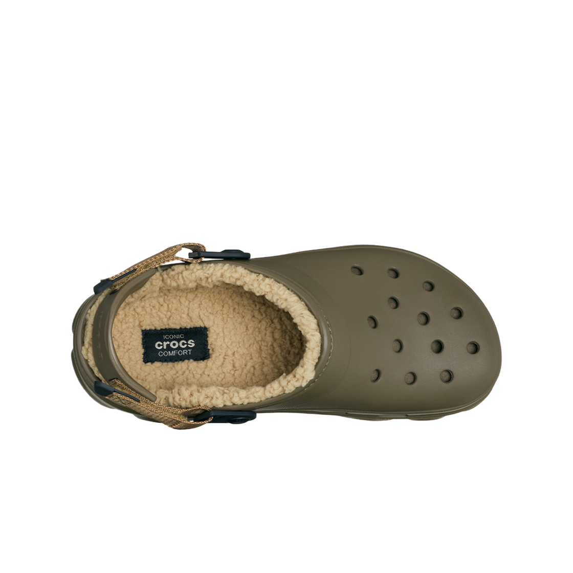 크록스 올터레인 라인드 클로그 월넛 26FUCL207936(Crocs ALL TERRAIN LINED CLOG WALNUT 26FUCL207936) - 4