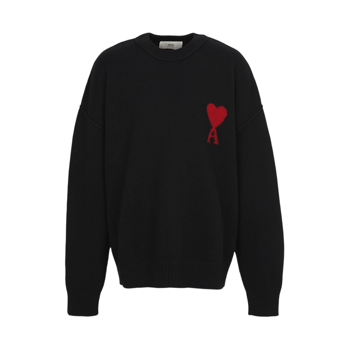 UKS838 018 009 M 25F [15% 쿠폰] AMI Knitwear Black