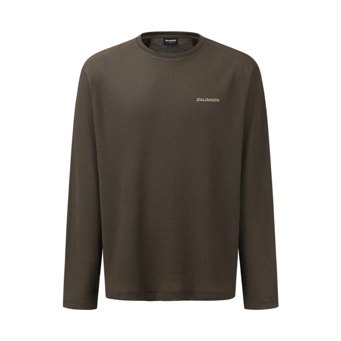 LD0379100 Salomon Slate Thermal Pro Long Sleeve Khaki Brown